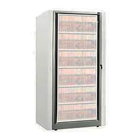 Datum Filing Systems Rotary File Cabinet Components, Base Adder Unit, Legal, 4-High, Light Gray XSLG-A4E-T47